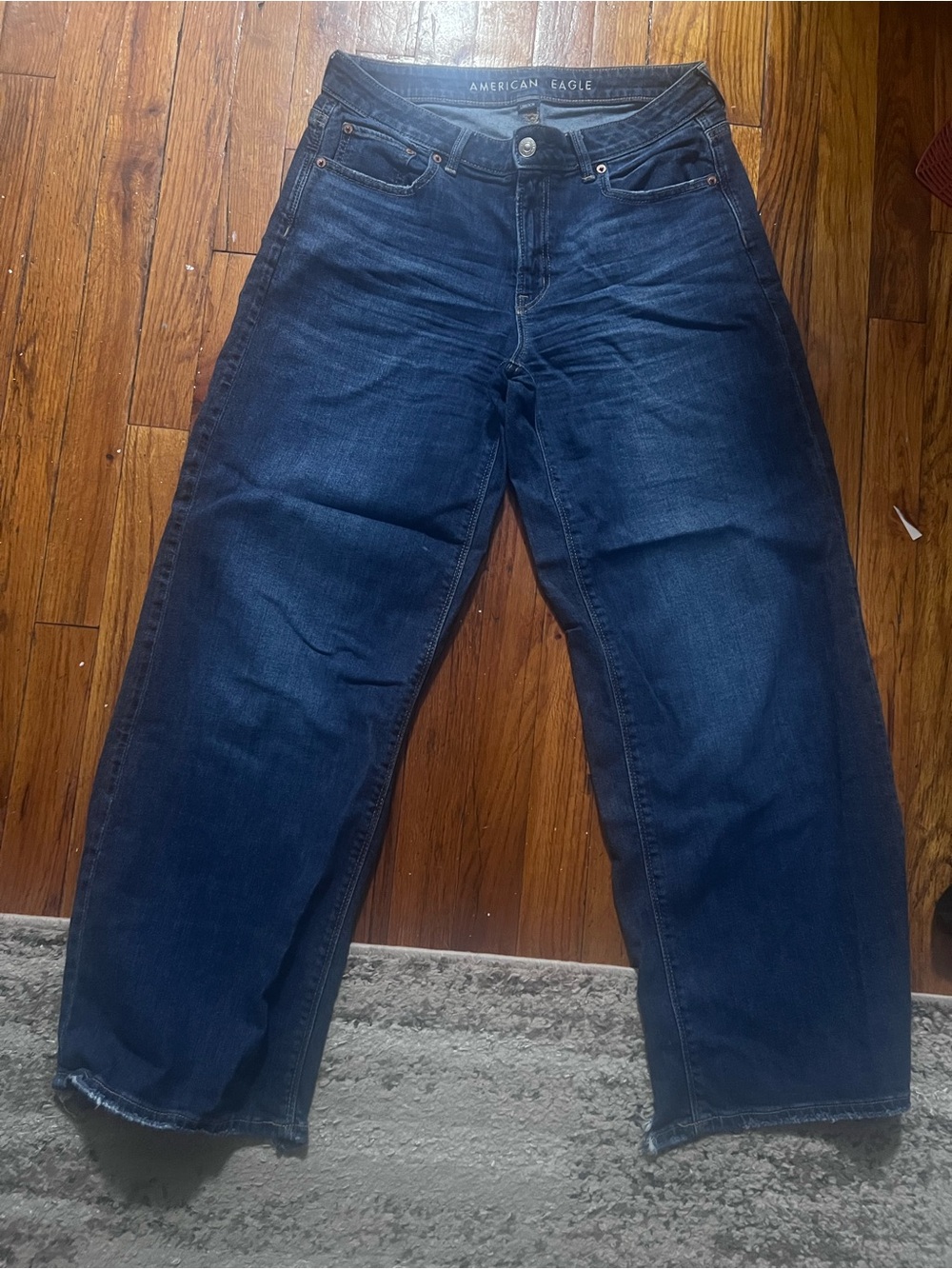 American Eagle Outfitters Men’s Navy Relaxed Fit Jeans